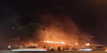 Bursa Mudanya Yolu'nda alevler yükseldi! Çağrışan'da yangın paniği!