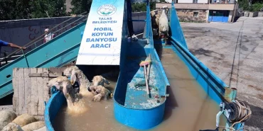 Kayseri Talas'tan keneyle mobil mücadele