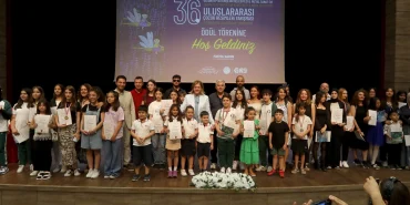 Uluslararası Çocuk Resimleri Yarışması'nda ödüller dağıtıldı