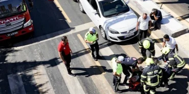 Mersin’de trafik güvenliği tatbikatı: “Bir Kural, Bir Ömür”