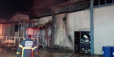 Bilecik Bozüyük'te korkutan yangın!