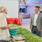 Bilecik Valisi Sözer pazar esnafıyla buluştu
