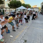 Bursa Karacabey geleneksel sokak oyunları etkinliğinde final