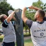 Kocaeli Büyükşehir'den sahillerde su tasarrufu hamlesi