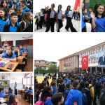 İlk ders 'yeşil vatan' temasıyla başladı