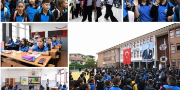 İlk ders 'yeşil vatan' temasıyla başladı