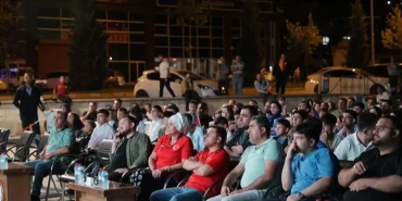 Nevşehir Belediyesi milli heyecan için ekran kuruyor